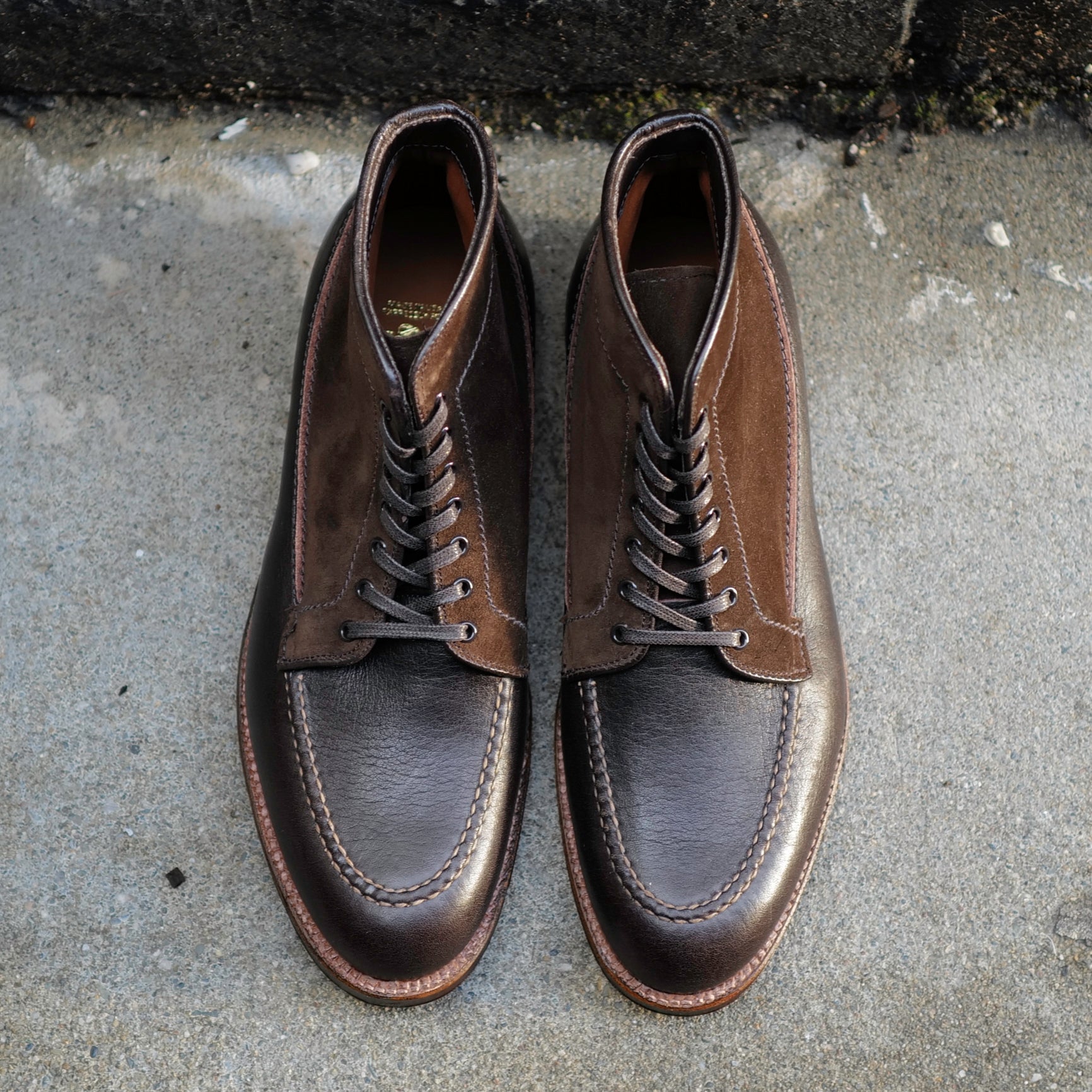 Alden x Brogue Handsewn U-Tip Michigan Boot – BROGUE