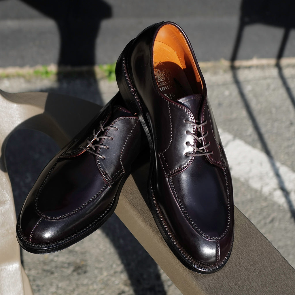 Alden x Brogue Azusa Blucher (#8 Shell)