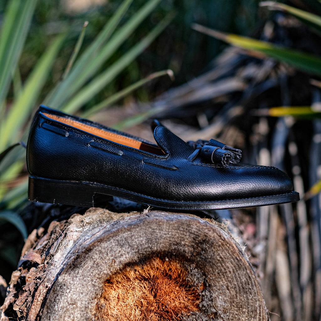Alden x Brogue Lascaux Tassel Moccasin