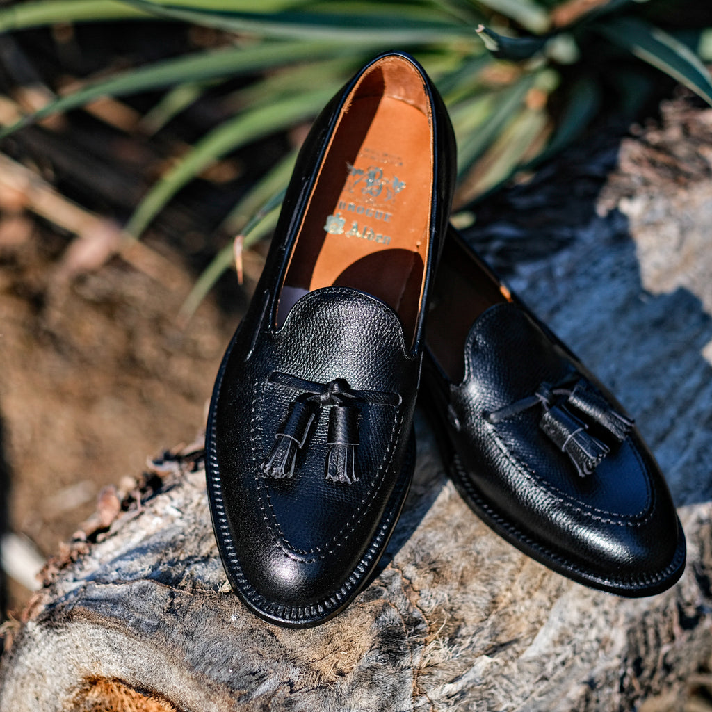 Alden x Brogue Lascaux Tassel Moccasin