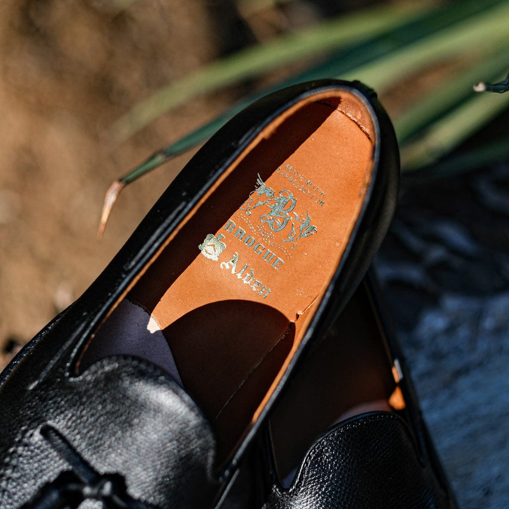 Alden x Brogue Lascaux Tassel Moccasin