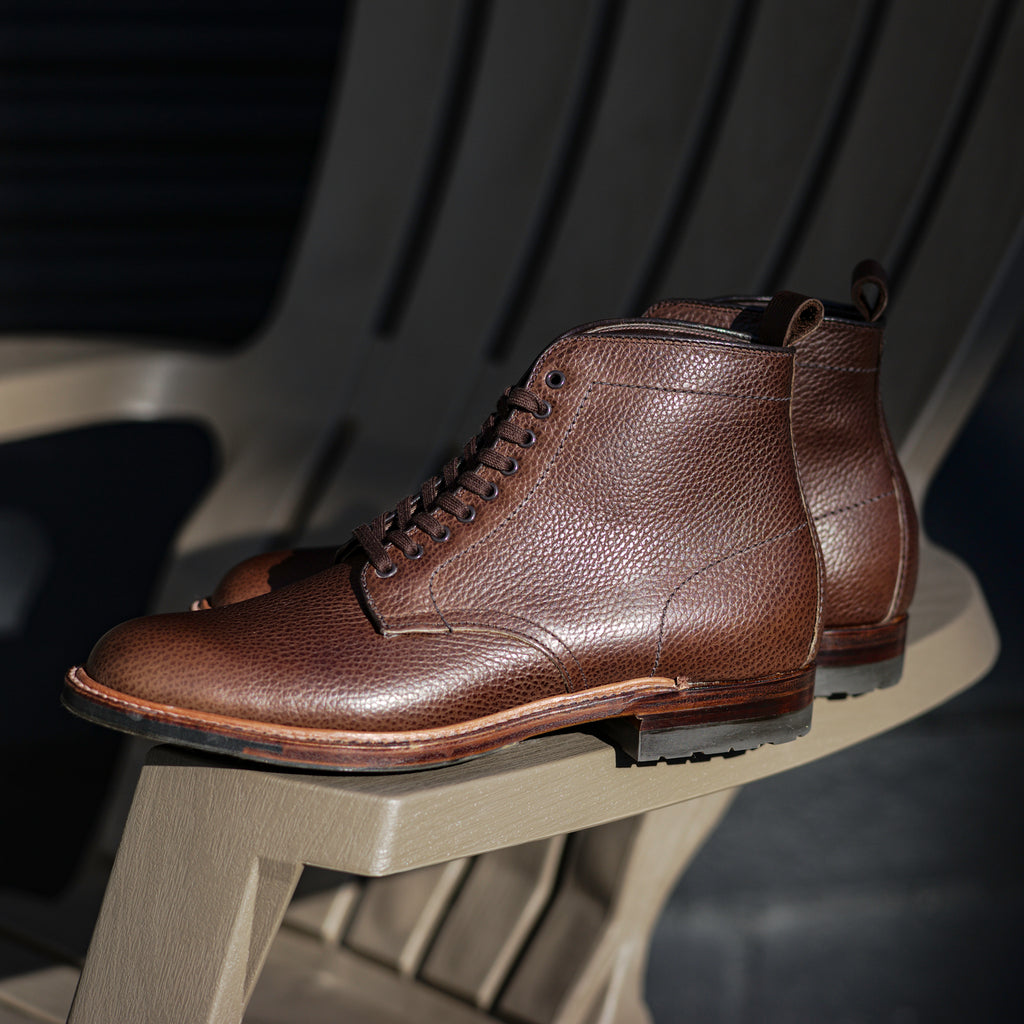 Alden x Brogue San Mateo Plain Toe Boot