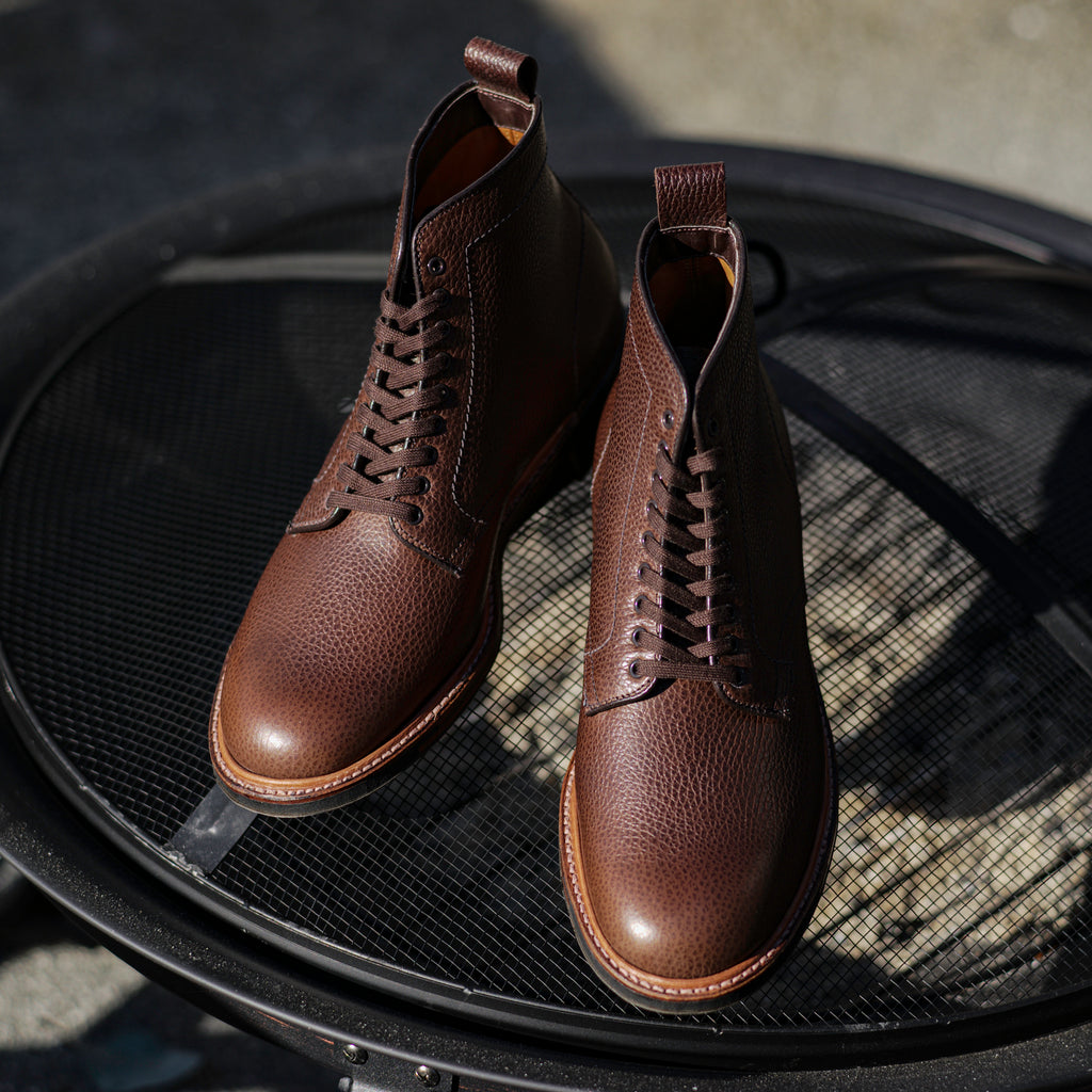 Alden x Brogue San Mateo Plain Toe Boot