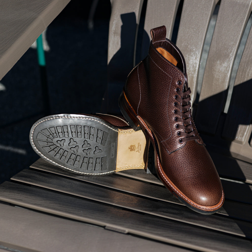 Alden x Brogue San Mateo Plain Toe Boot