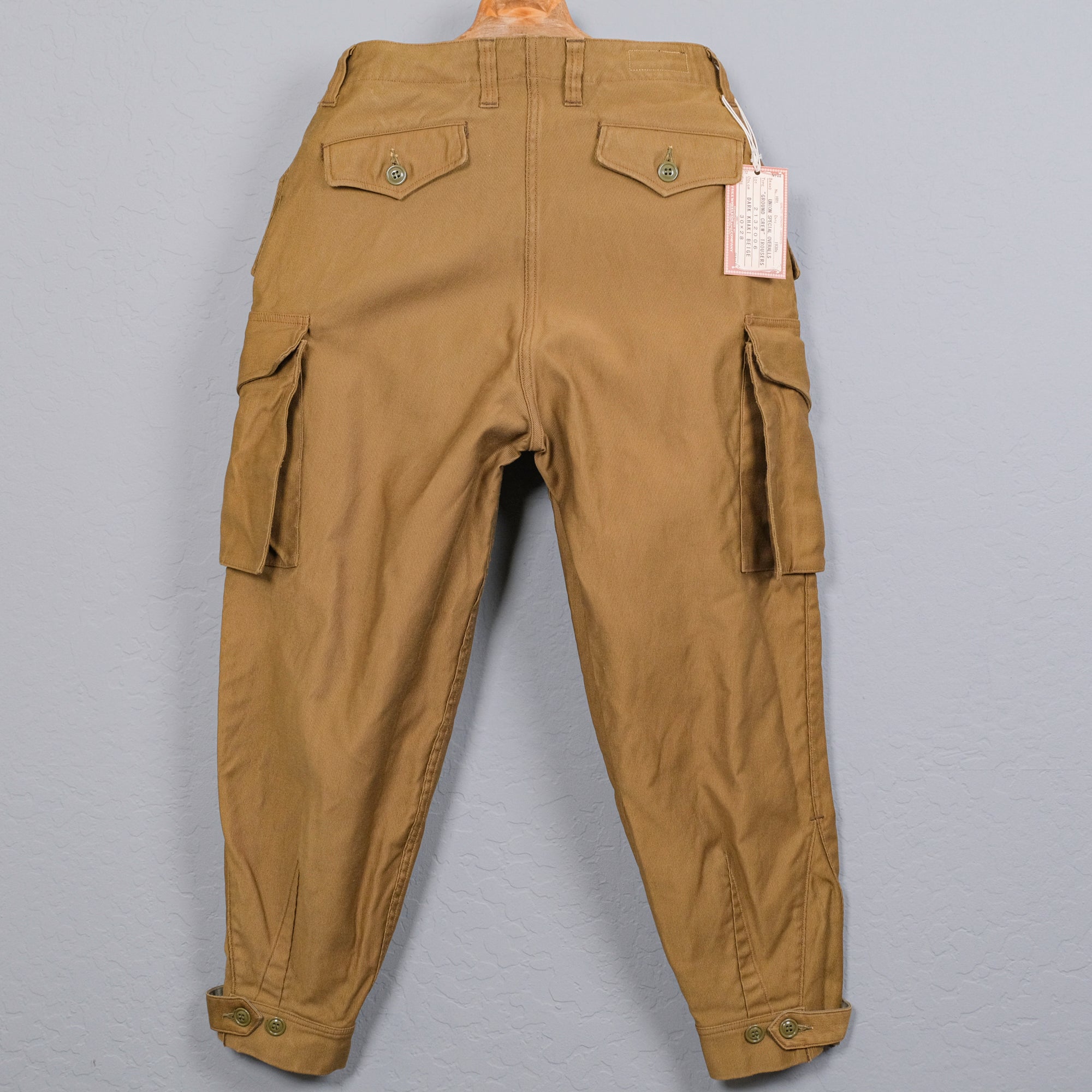 パンツ FREEWHEELERS Fitzgerald Trousers 32 Freewheelers Ground Crew Trousers – BROGUE