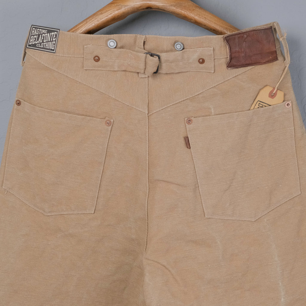 Belafonte Ragtime 1890 Aged Canvas Trousers