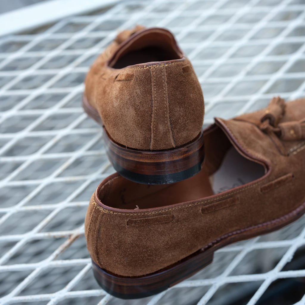 Alden Snuff Suede Tassel Loafer