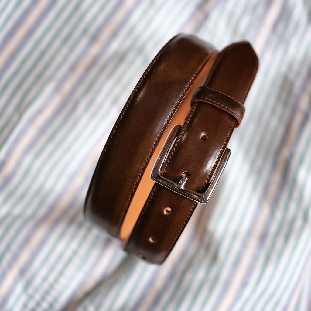 Kreis Cigar Shell Cordovan Belt