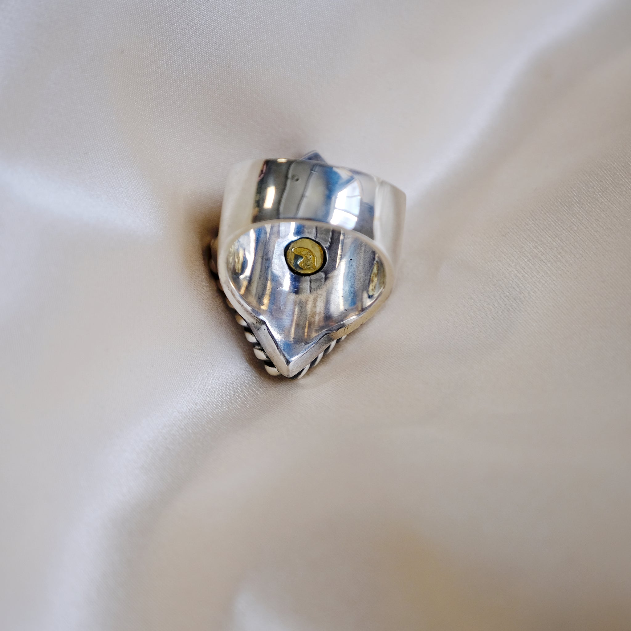 Larry Smith Lozenge Turquoise Ring – BROGUE