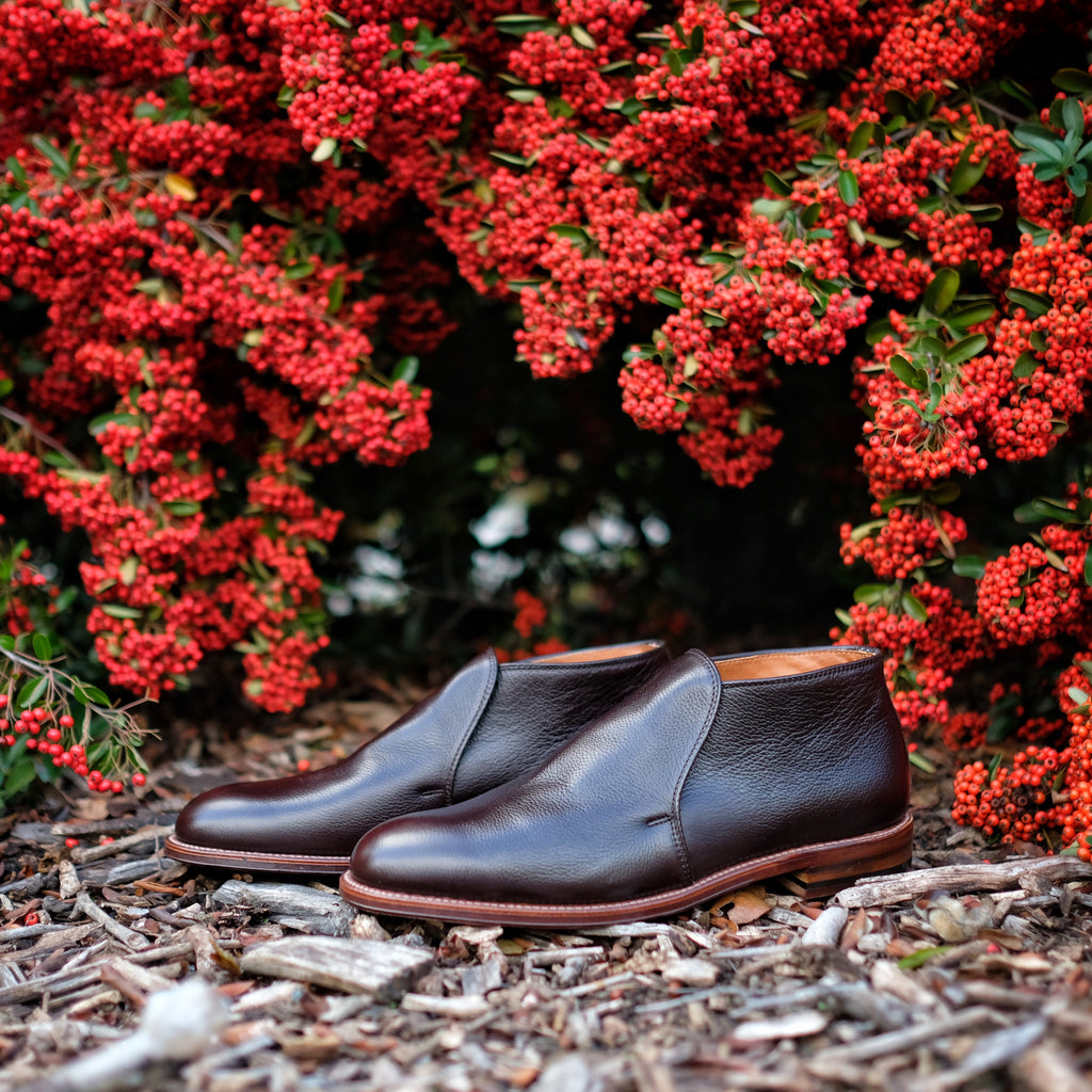 Alden x Brogue Slip-On Chukka