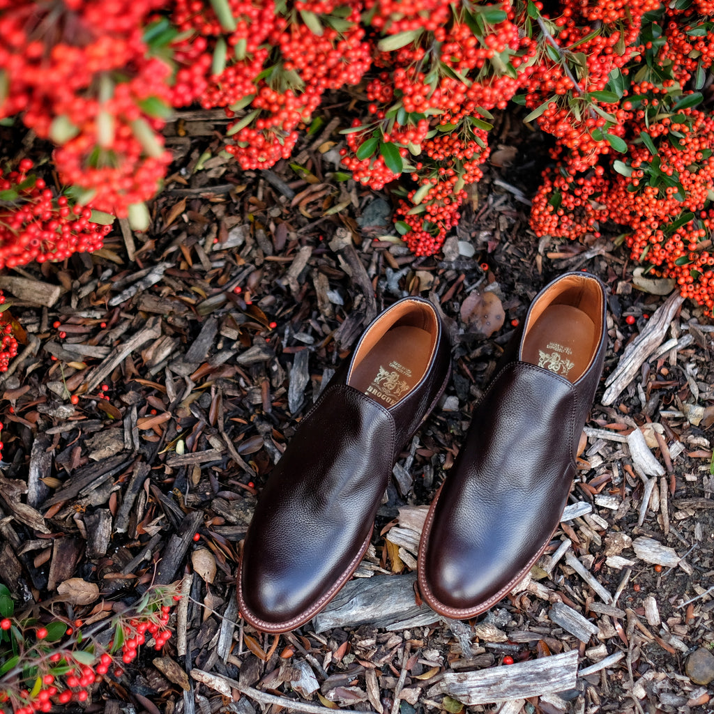 Alden x Brogue Slip-On Chukka