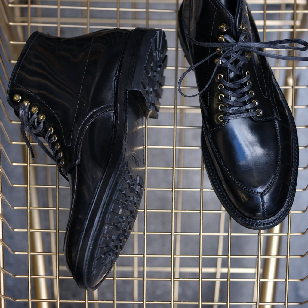 Alden x Brogue Noir Racer V-Tip Boot