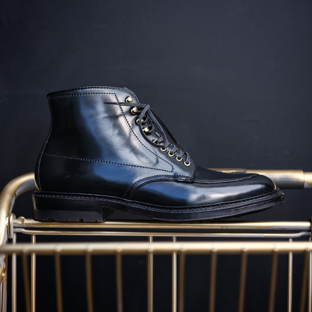 Alden x Brogue Noir Racer V-Tip Boot