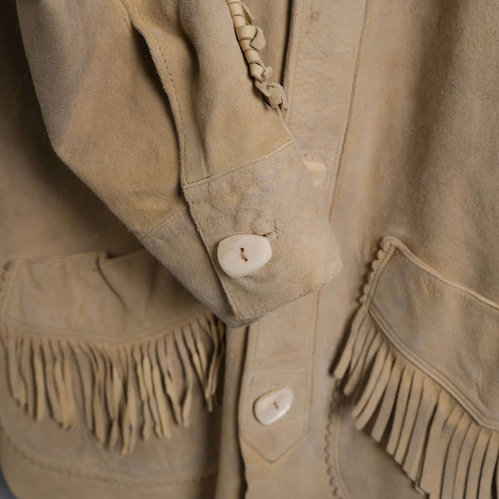 RRL Fringe Suede Jacket