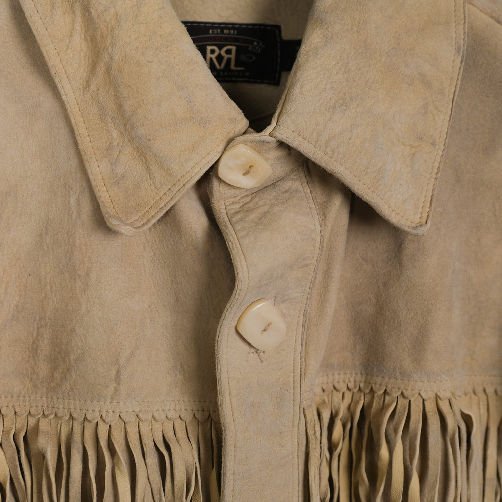 RRL Fringe Suede Jacket