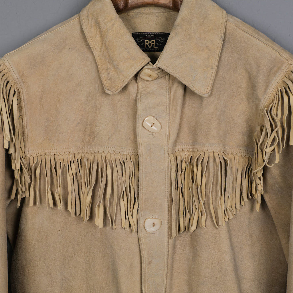 RRL Fringe Suede Jacket