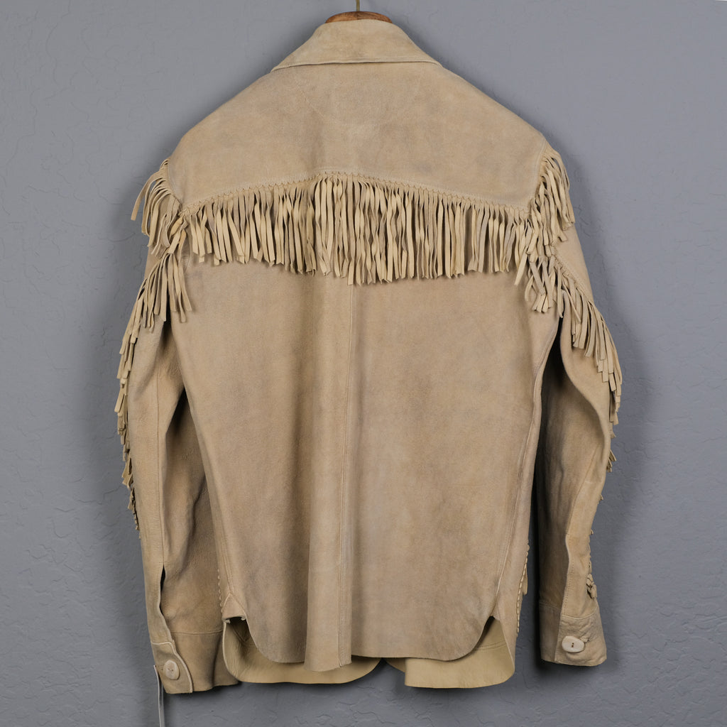 RRL Fringe Suede Jacket