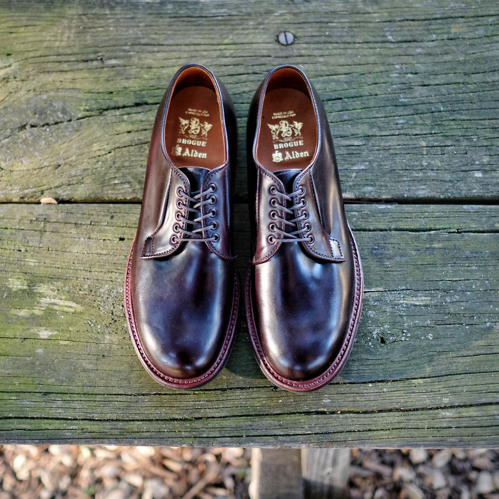 Alden x Brogue Zenbutsu Plain Toe Blucher (Pre-Order)