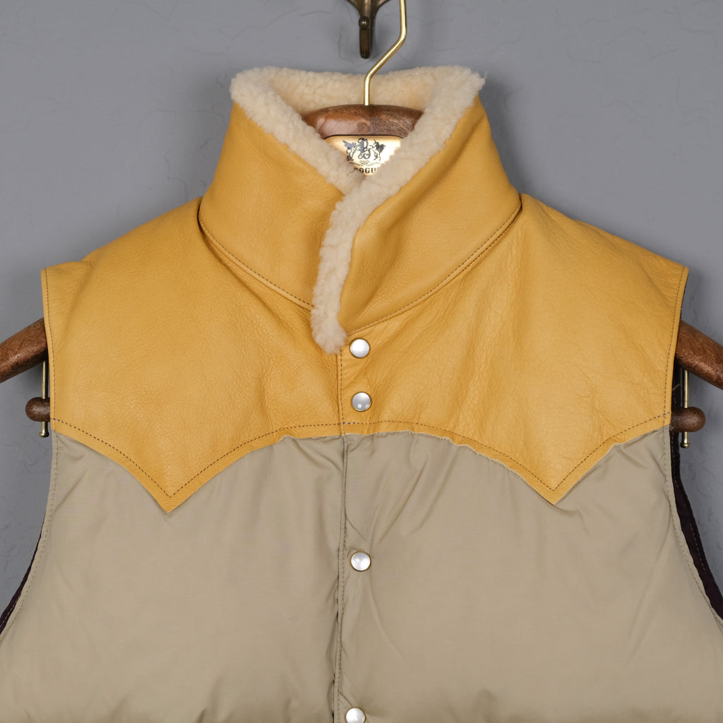 Rocky Mountain Christy Down Vest (Beige)