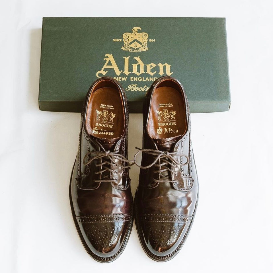 Alden x Brogue Atom Blucher