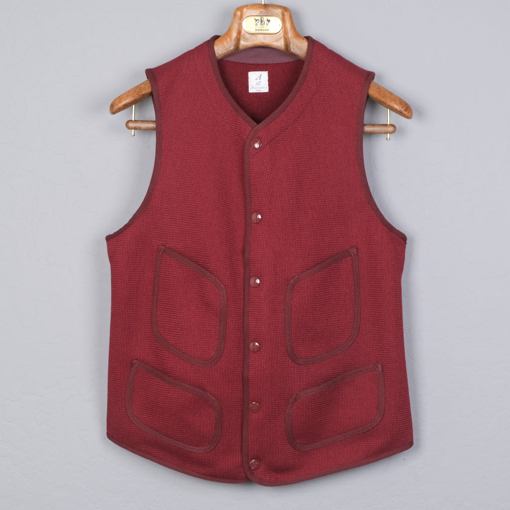 Anatomica BB Vest Face (Burgundy)