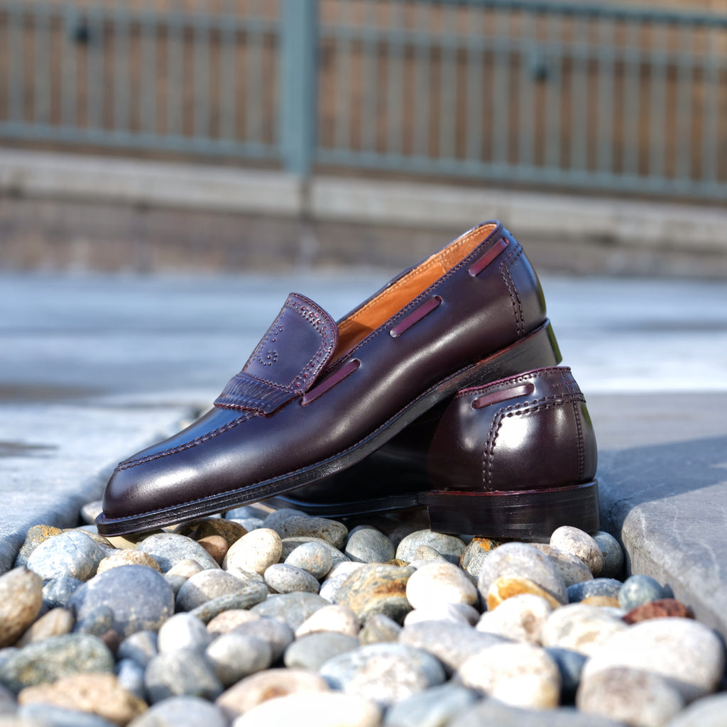 Alden x Brogue Palm Beach Loafer (Color 8)