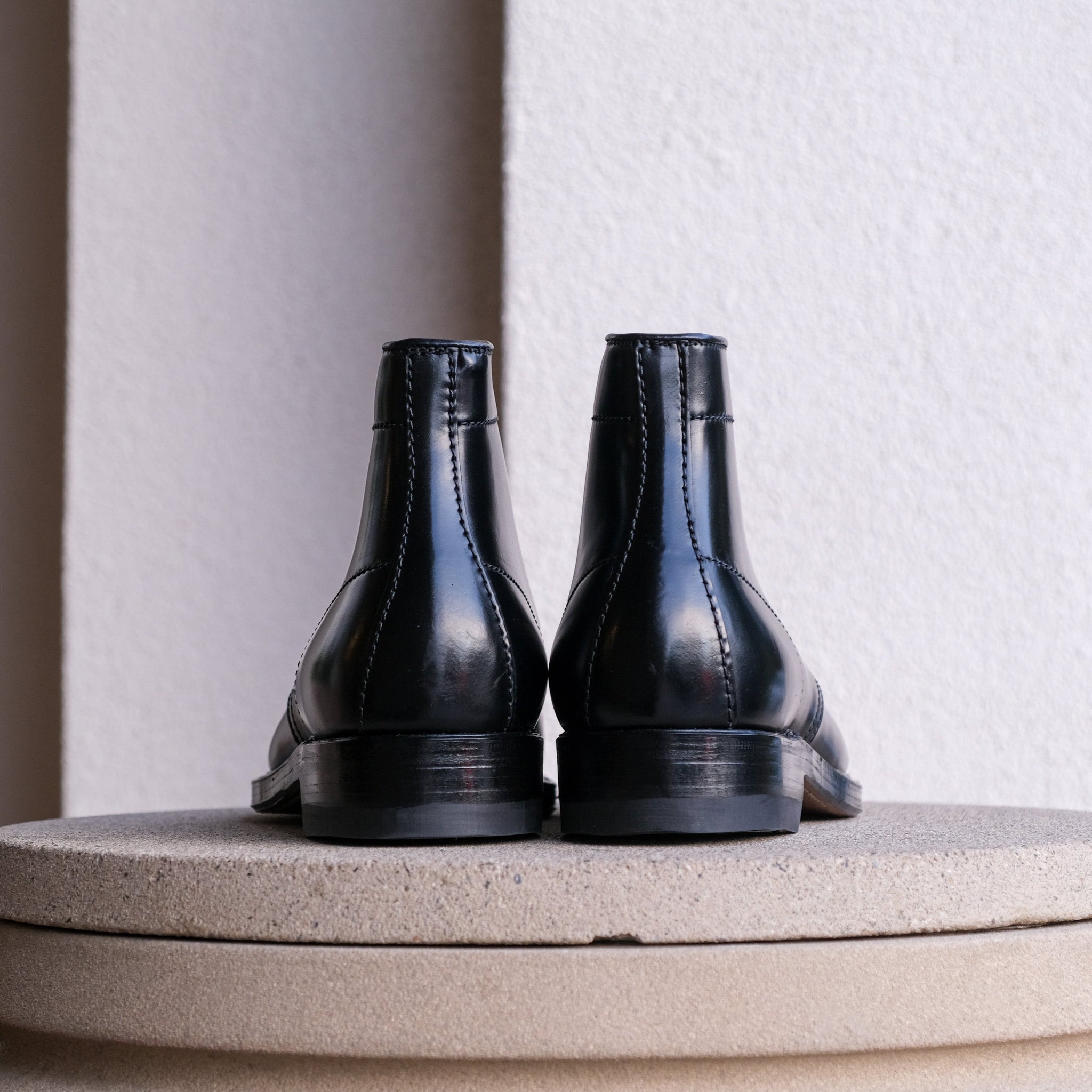 【メル18292】ALDEN7140SHIPS別注 Alden x Brogue 5ZP Army Boot (Black Shell) – BROGUE