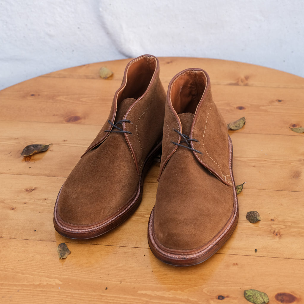 Alden x Brogue Snuff Suede Chukka Boot