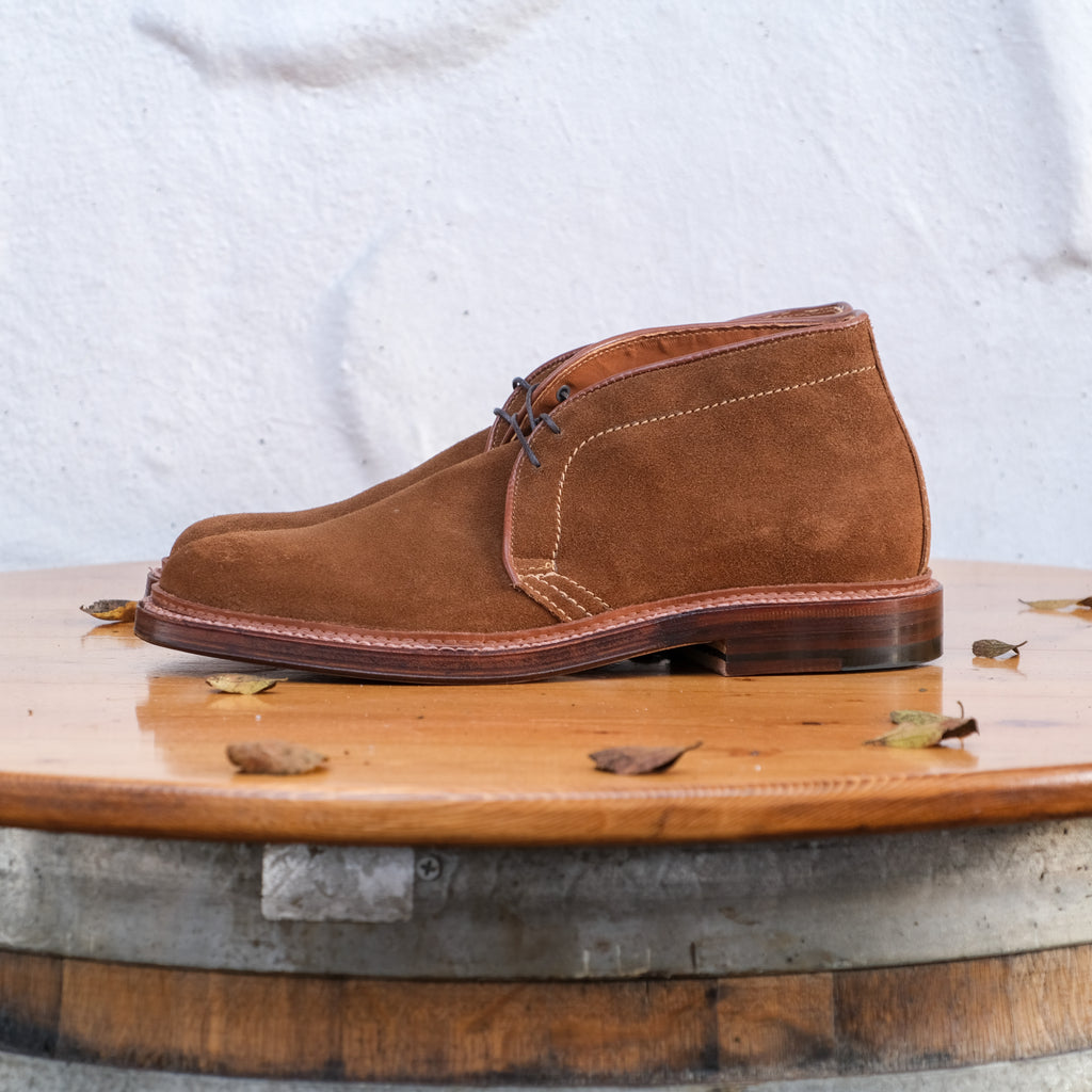 Alden x Brogue Snuff Suede Chukka Boot