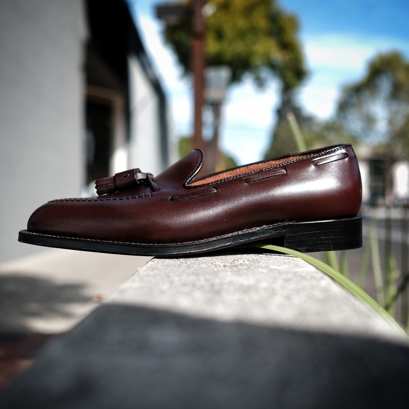 Alden Original Tassel Moccasin (Dark Brown) – BROGUE
