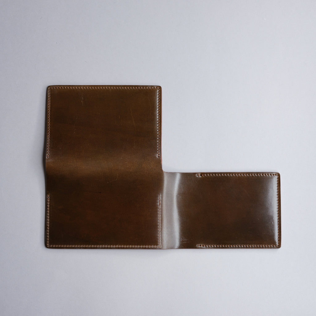 Kreis L-Fold Wallet ( Cigar Shell Cordovan )