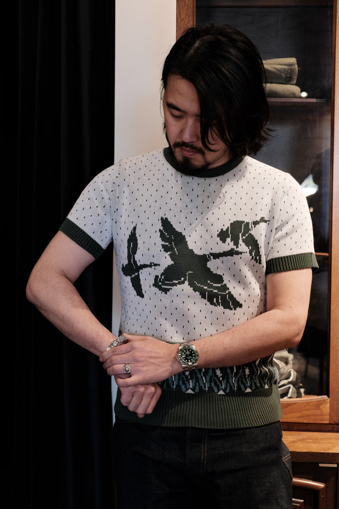 Groovin High Mallard Duck Summer Knit (Green)