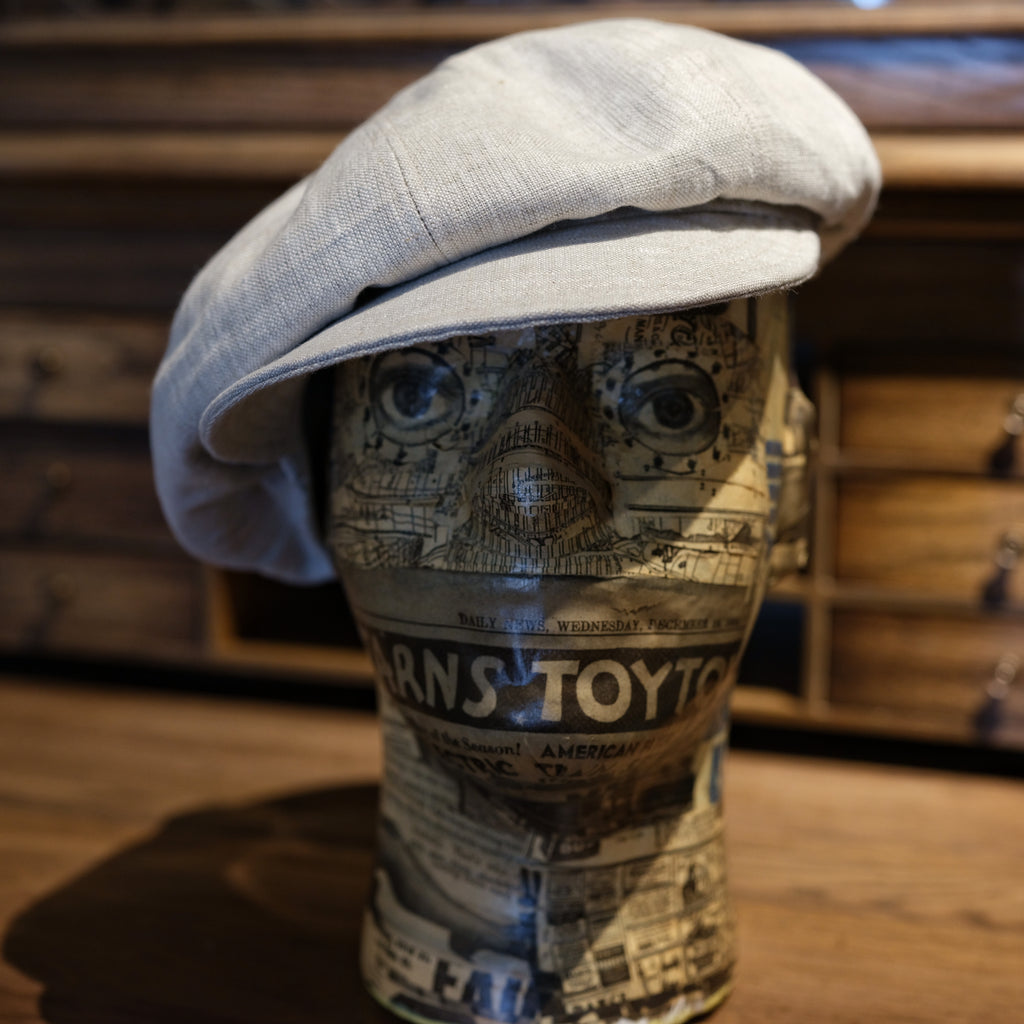 Cappellificio Biellese Natural Linen Cougan Hat