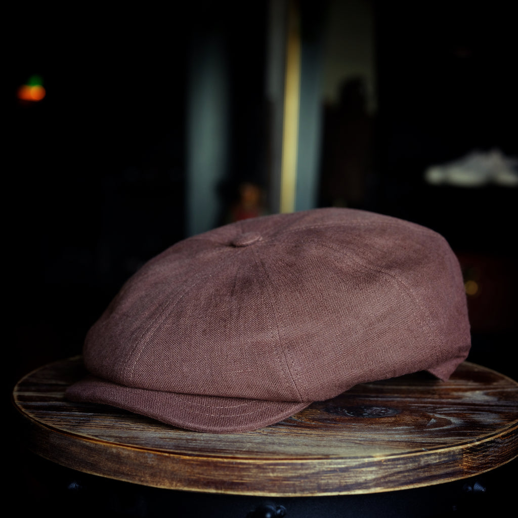 Cappellificio Biellese Linen Bakerboy Hat