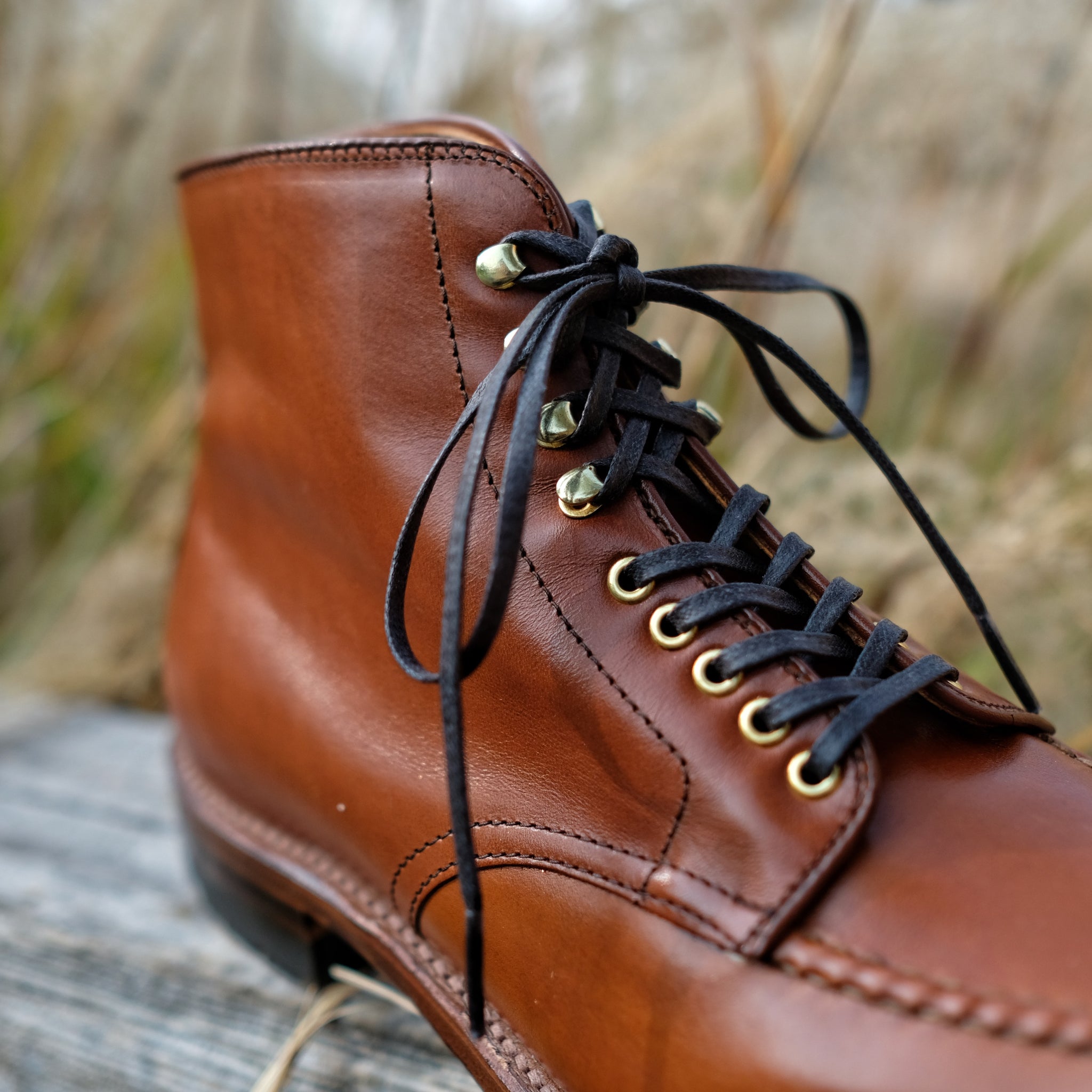 Alden x Brogue Cognac Tanker Boot – BROGUE