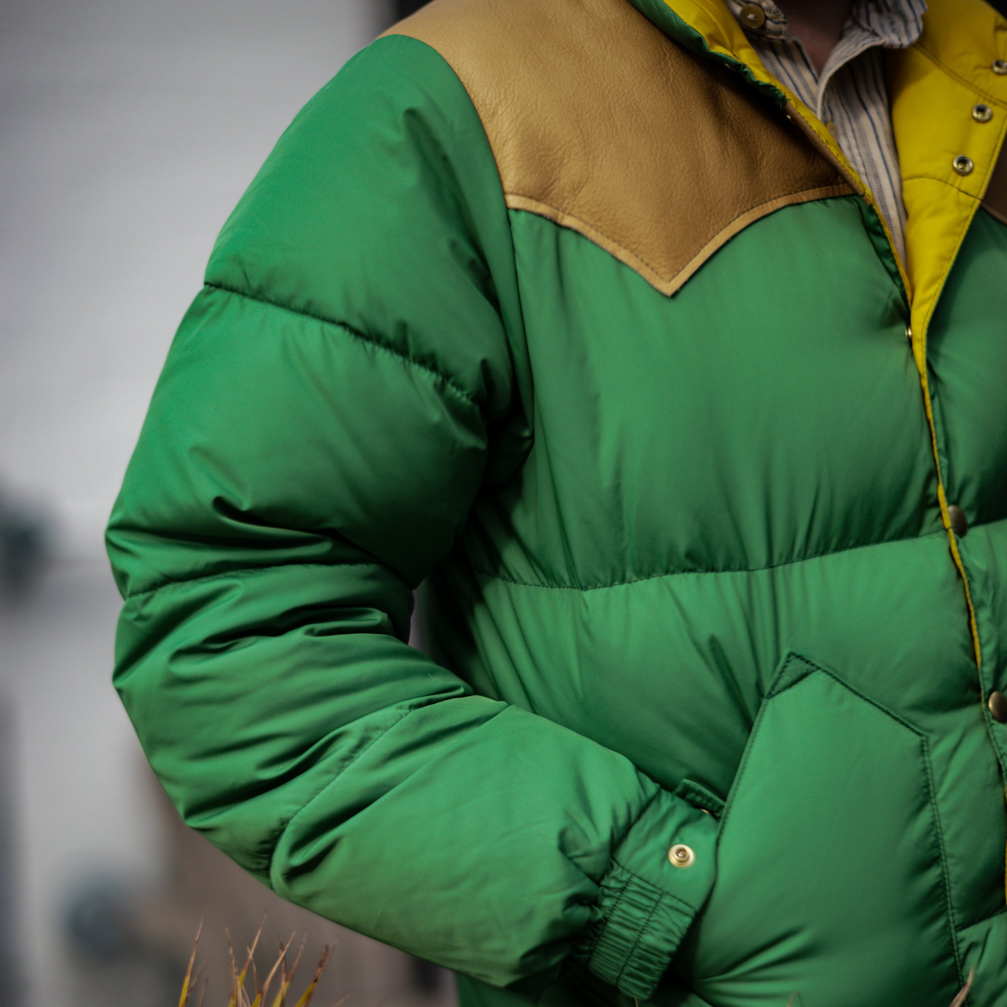 Rocky Mountain Down Jacket (Kelly Green) – BROGUE