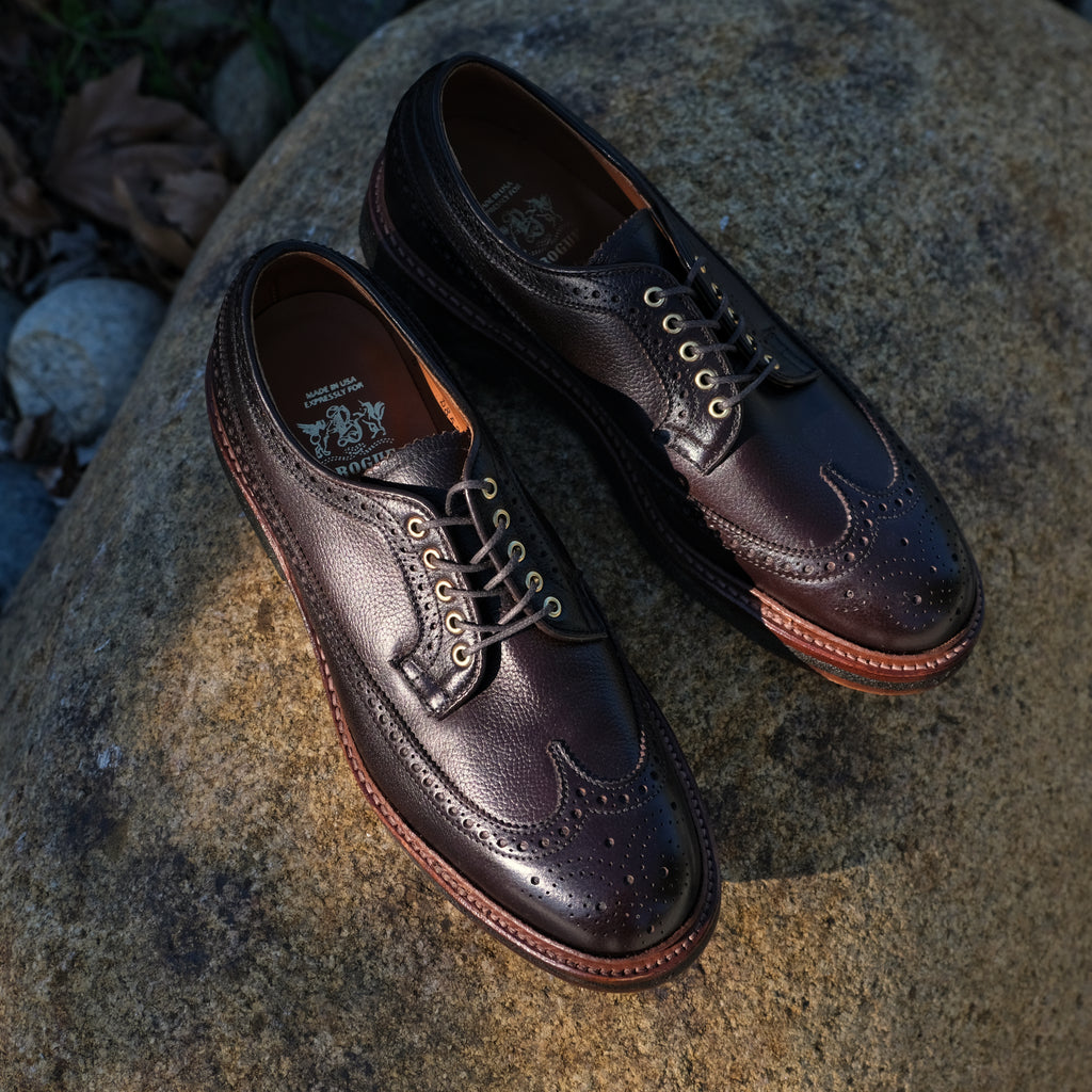 Alden x Brogue Long Wing Blucher