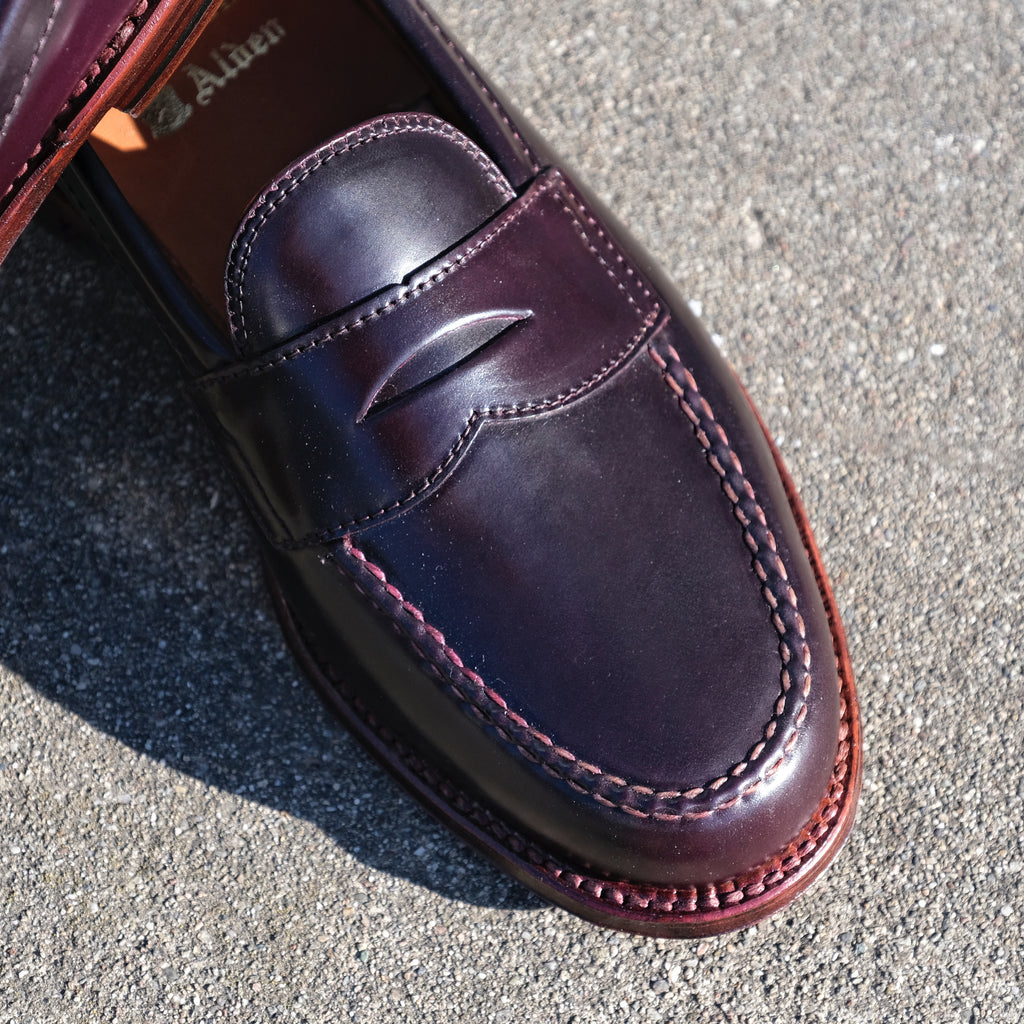 Alden x Brogue Antique Edge Leisure Handsewn Moccasin