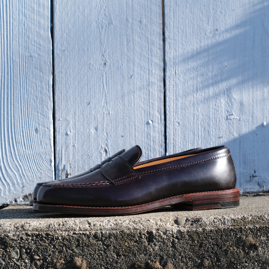 Alden x Brogue Antique Edge Leisure Handsewn Moccasin
