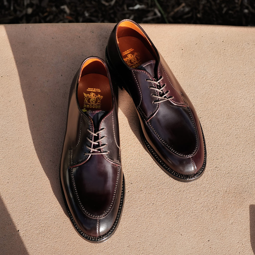 Alden x Brogue Azusa Blucher (#8 Shell)