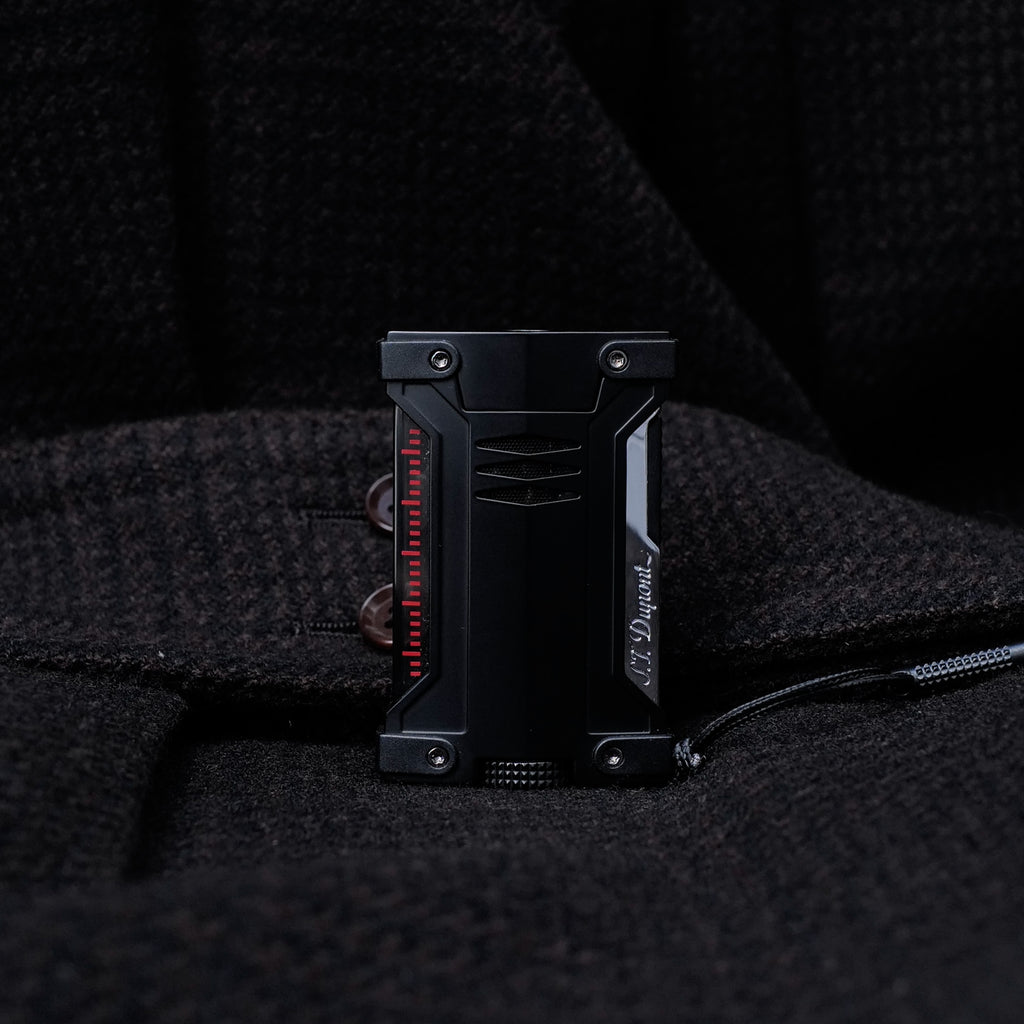 S.T. Dupont Defi Xtreme Soft Flame Lighter - Matte Black