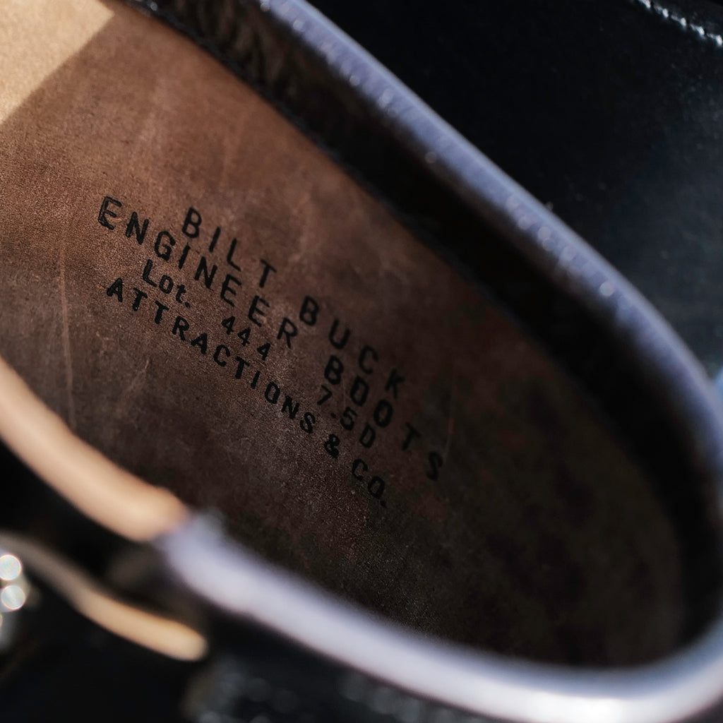 Attractions - Biltbuck Lot. 444 Horsebutt Engineer Boot