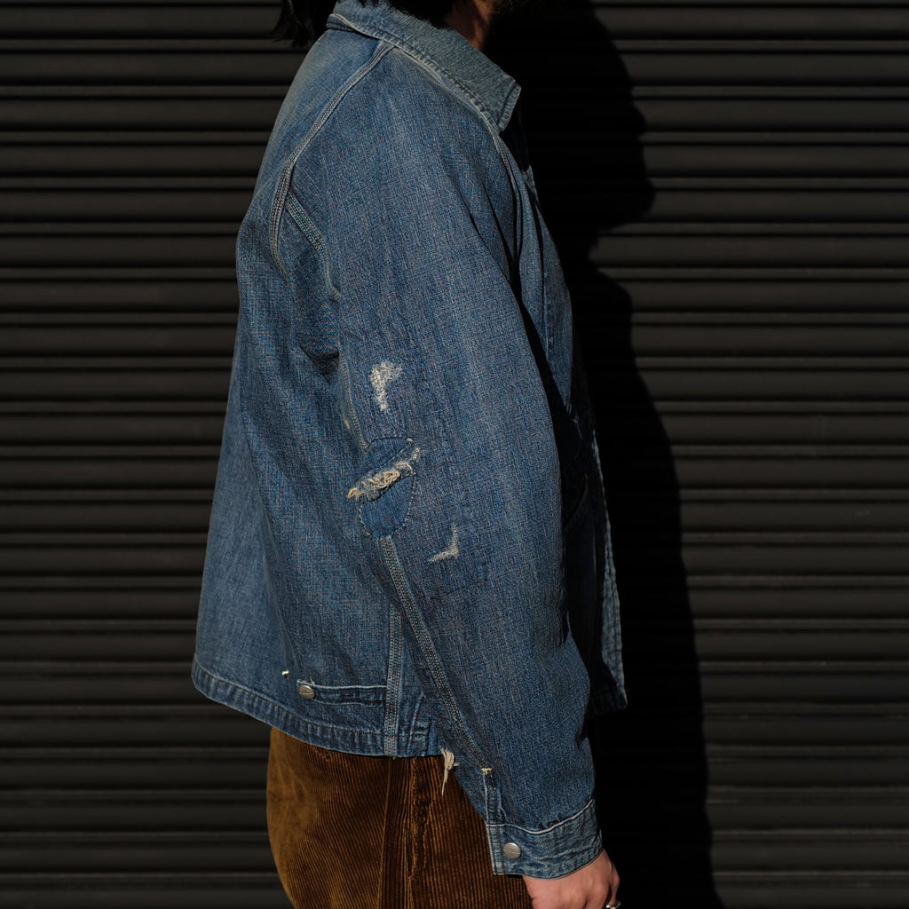 Old Joe - "Scar Face" Roll Collar Zip Jacket