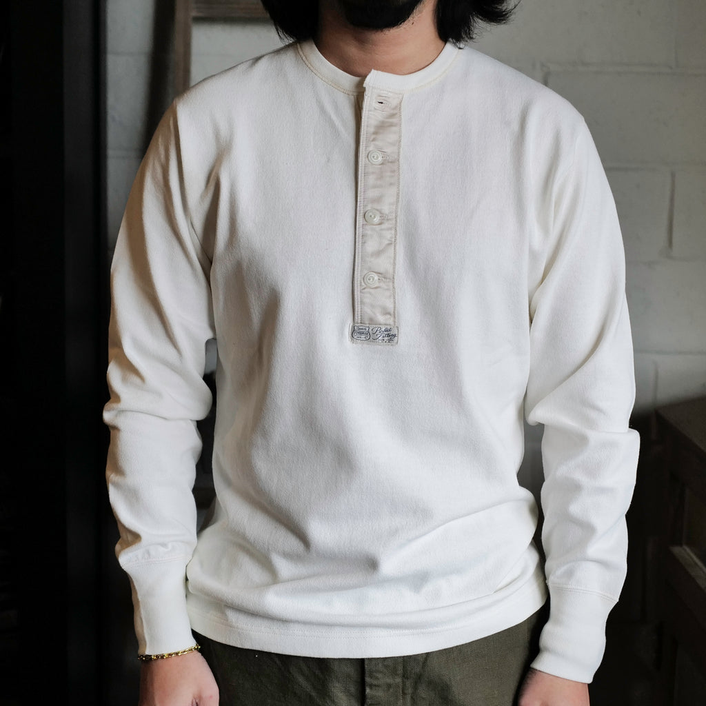 Freewheelers Henley Neck Long Sleeve Shirt