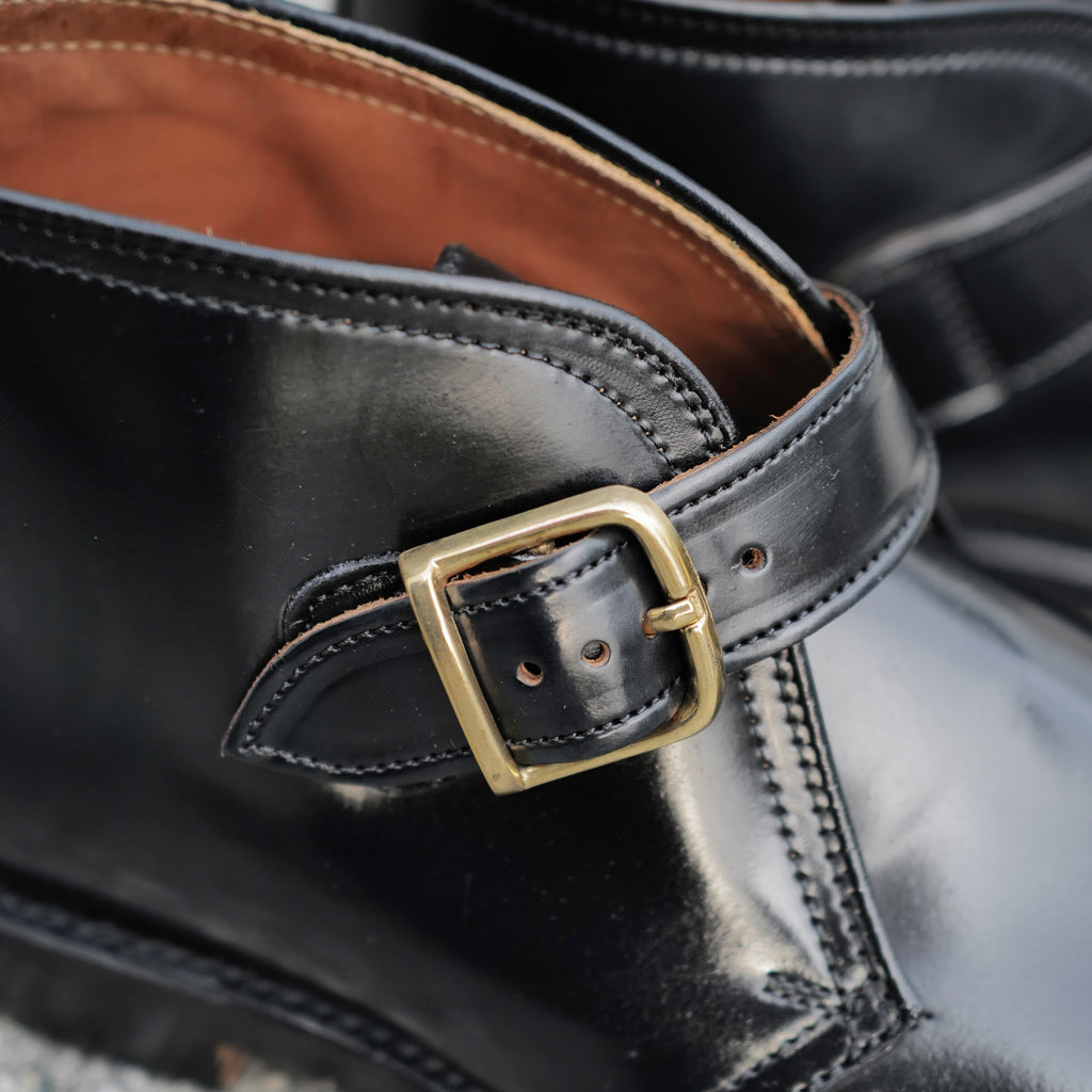 Alden x Brogue George Boot ( Black Shell )