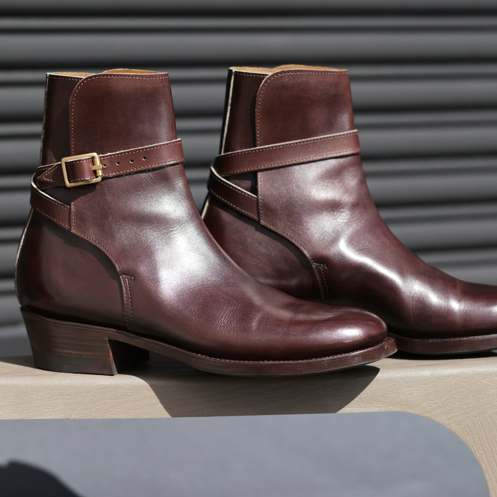 CLINCH / jodhpur boots calf US 7H ブラス