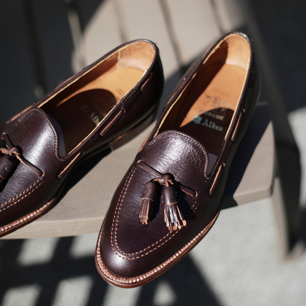 Alden x Brogue Derain Tassel Loafers