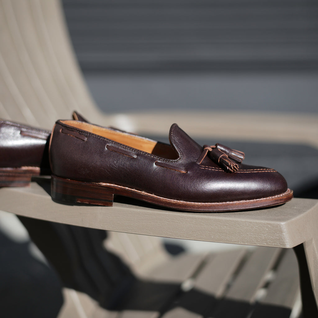 Alden x Brogue Derain Tassel Loafers