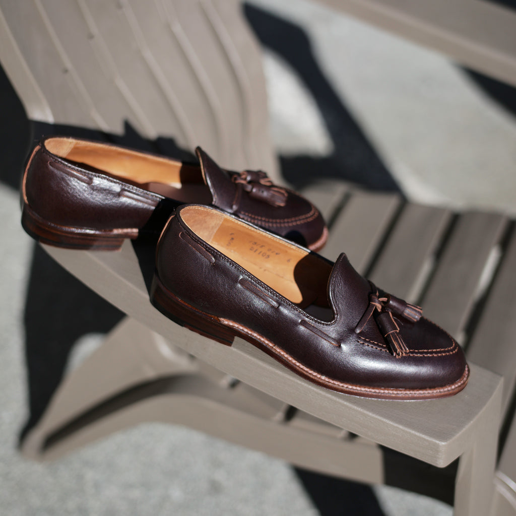 Alden x Brogue Derain Tassel Loafers