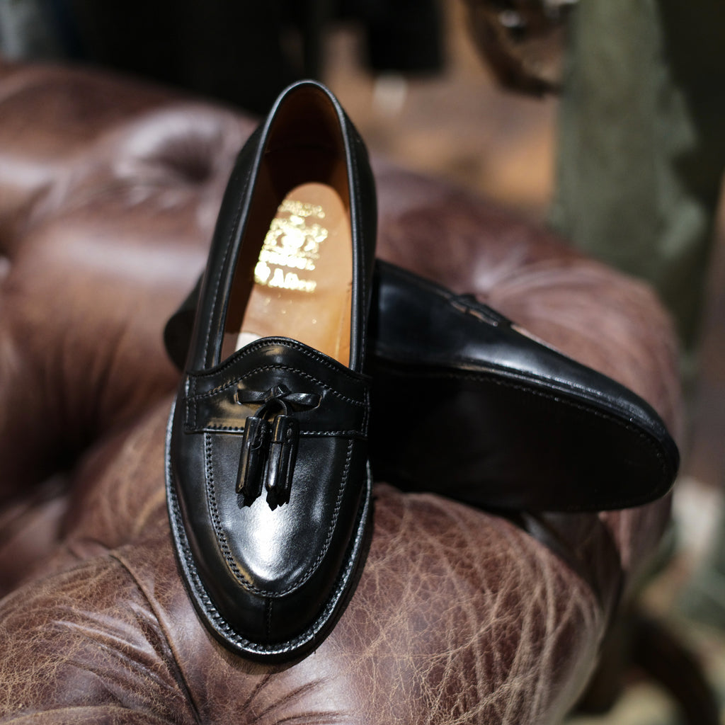 Alden x Brogue Lazy Gent Split Toe Tassel Loafer